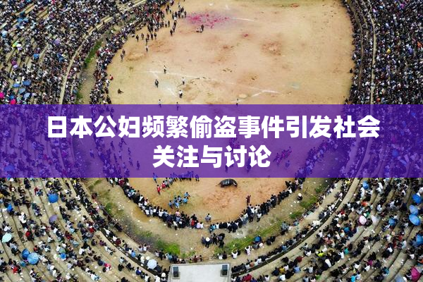 日本公妇频繁偷盗事件引发社会关注与讨论