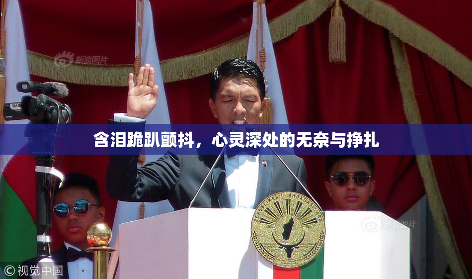 含泪跪趴颤抖，心灵深处的无奈与挣扎