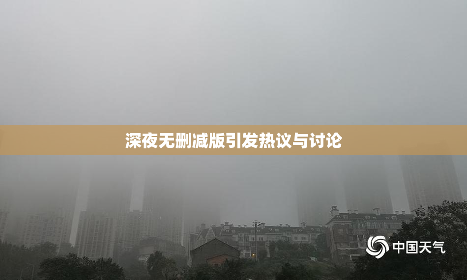 深夜无删减版引发热议与讨论