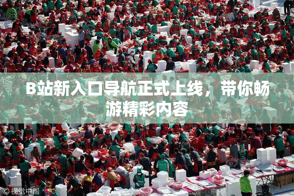 B站新入口导航正式上线，带你畅游精彩内容