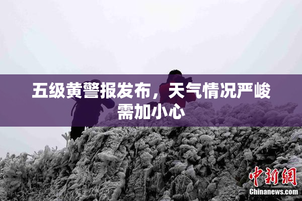五级黄警报发布，天气情况严峻需加小心