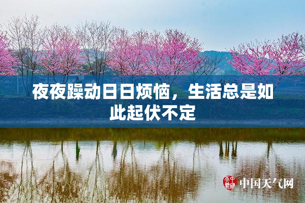 夜夜躁动日日烦恼，生活总是如此起伏不定
