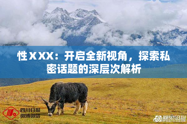 性ⅩXX：开启全新视角，探索私密话题的深层次解析