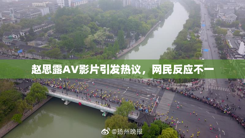赵思露AV影片引发热议，网民反应不一