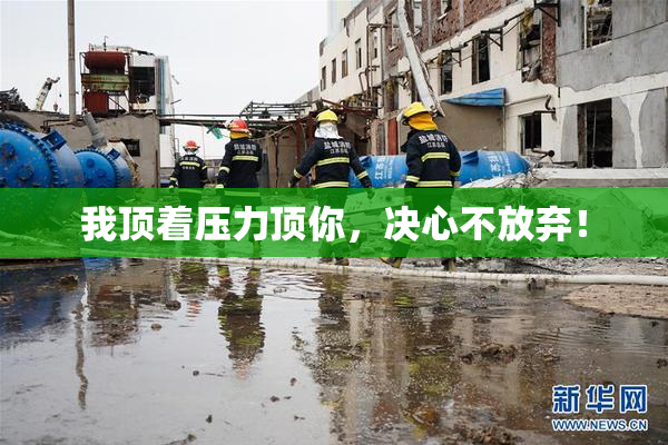 我顶着压力顶你，决心不放弃！