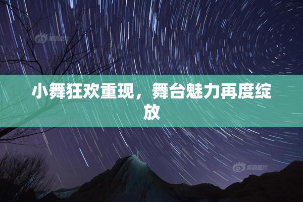 小舞狂欢重现，舞台魅力再度绽放