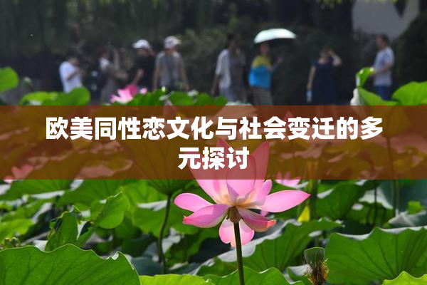 欧美同性恋文化与社会变迁的多元探讨