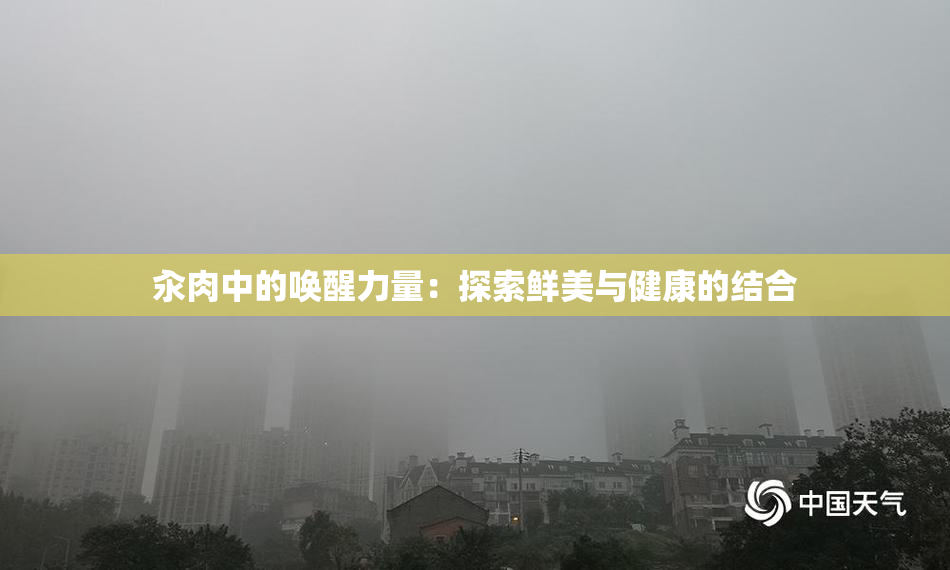 汆肉中的唤醒力量：探索鲜美与健康的结合