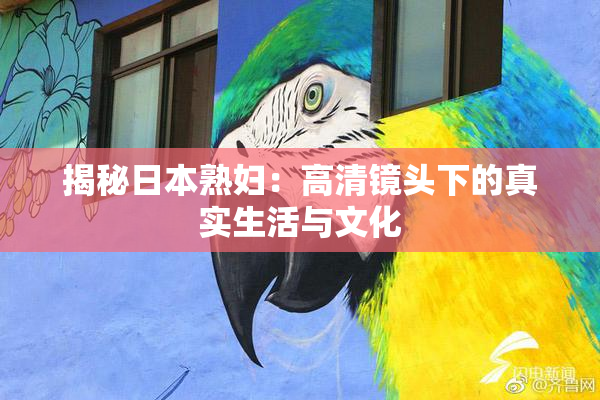 揭秘日本熟妇：高清镜头下的真实生活与文化