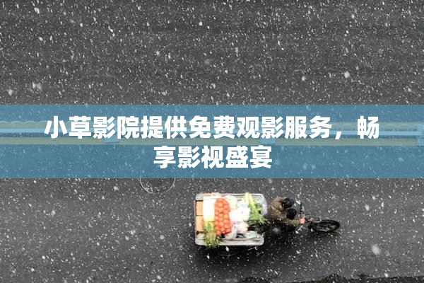 小草影院提供免费观影服务，畅享影视盛宴
