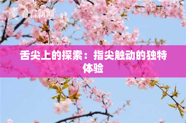 舌尖上的探索：指尖触动的独特体验