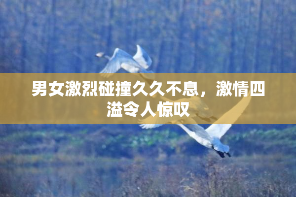 男女激烈碰撞久久不息，激情四溢令人惊叹