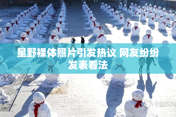 星野裸体照片引发热议 网友纷纷发表看法