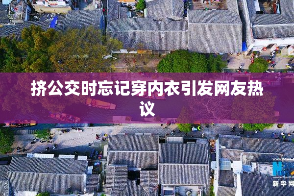 挤公交时忘记穿内衣引发网友热议