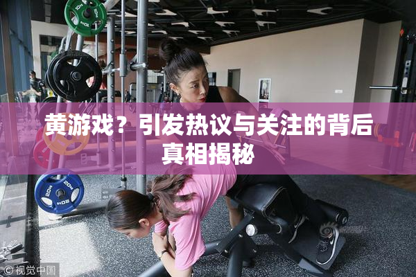黄游戏？引发热议与关注的背后真相揭秘
