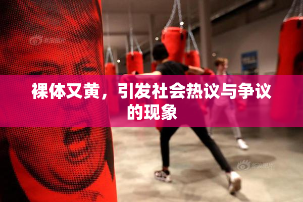 裸体又黄，引发社会热议与争议的现象