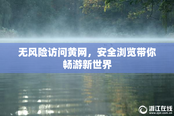 无风险访问黄网，安全浏览带你畅游新世界
