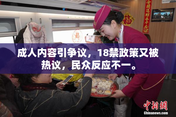 成人内容引争议，18禁政策又被热议，民众反应不一。