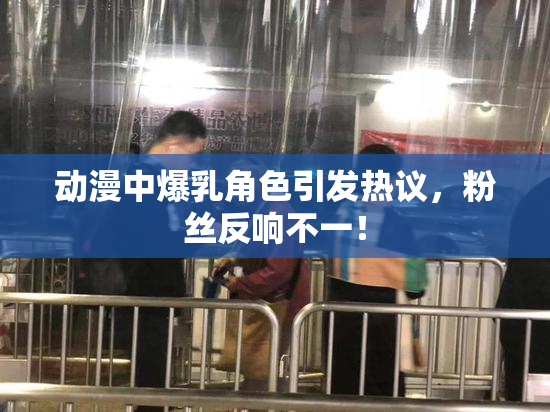 动漫中爆乳角色引发热议，粉丝反响不一！