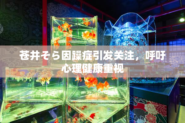 苍井そら因躁症引发关注，呼吁心理健康重视