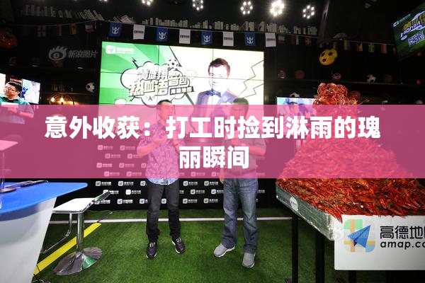 意外收获：打工时捡到淋雨的瑰丽瞬间