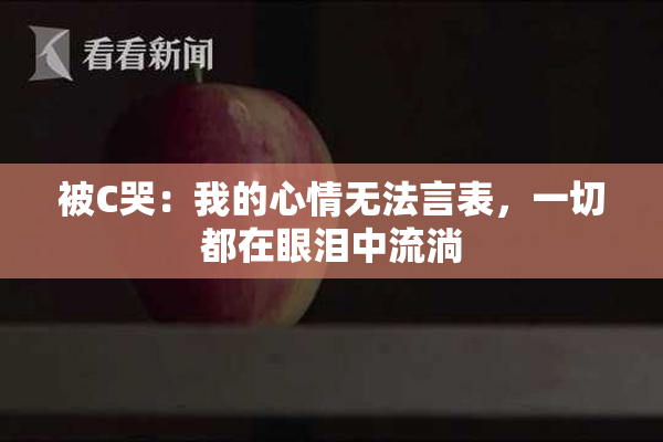 被C哭：我的心情无法言表，一切都在眼泪中流淌