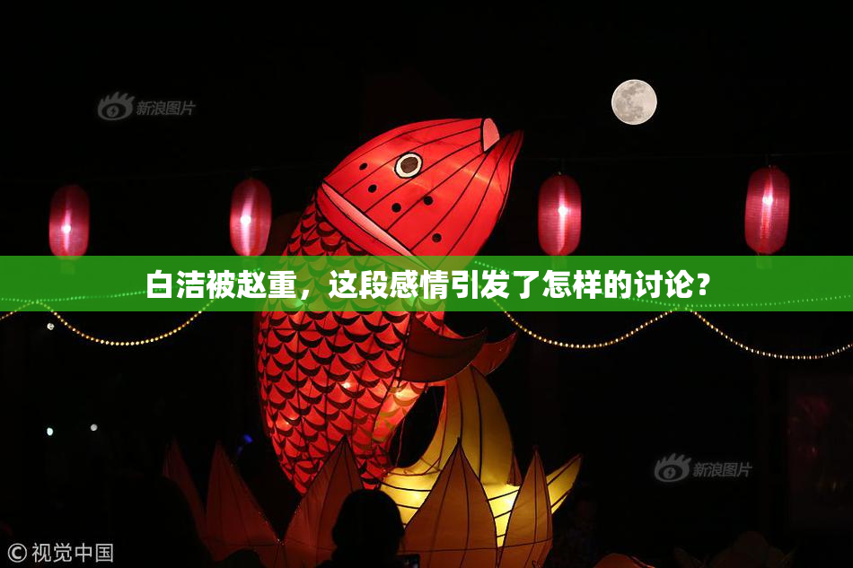 白洁被赵重，这段感情引发了怎样的讨论？