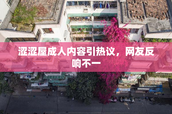 涩涩屋成人内容引热议，网友反响不一
