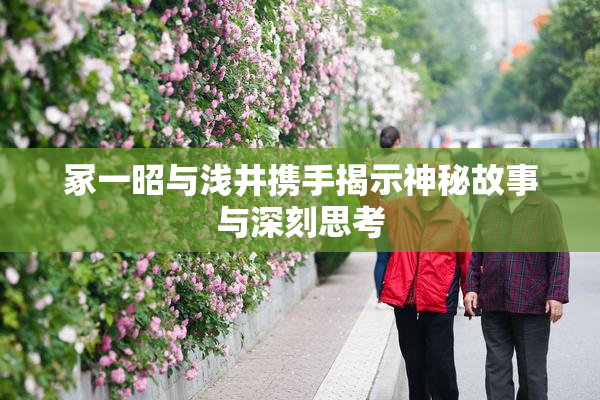 冢一昭与浅井携手揭示神秘故事与深刻思考
