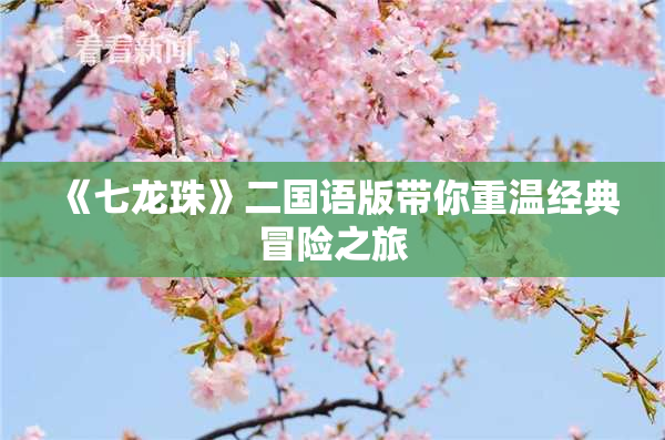 《七龙珠》二国语版带你重温经典冒险之旅