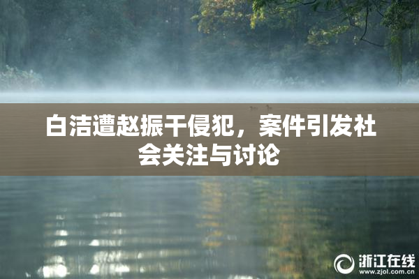 白洁遭赵振干侵犯，案件引发社会关注与讨论