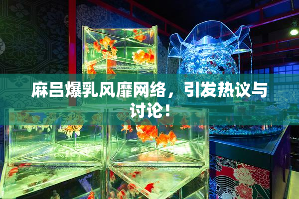 麻吕爆乳风靡网络，引发热议与讨论！