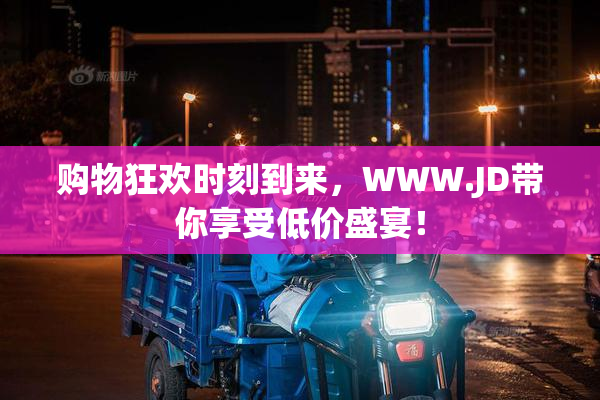 购物狂欢时刻到来，WWW.JD带你享受低价盛宴！