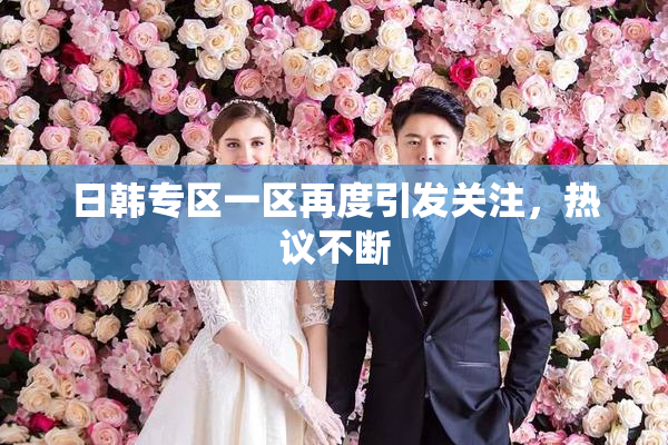 日韩专区一区再度引发关注，热议不断