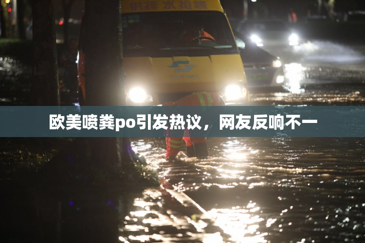 欧美喷粪po引发热议，网友反响不一