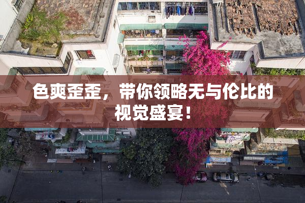 色爽歪歪，带你领略无与伦比的视觉盛宴！