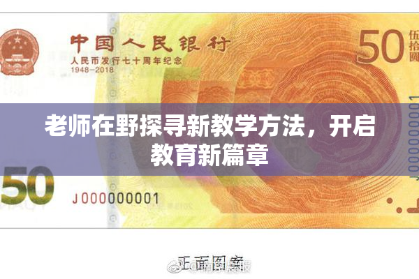 老师在野探寻新教学方法，开启教育新篇章