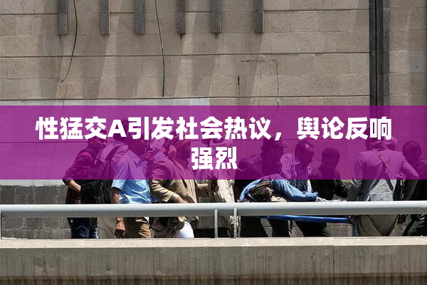 性猛交A引发社会热议，舆论反响强烈