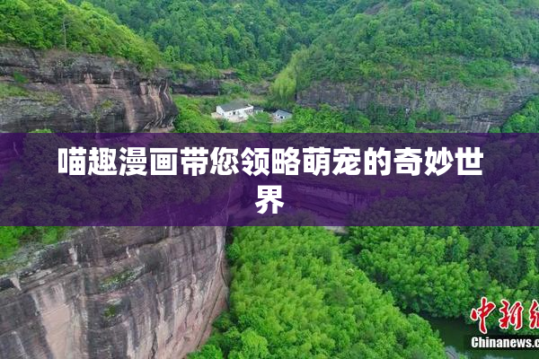 喵趣漫画带您领略萌宠的奇妙世界