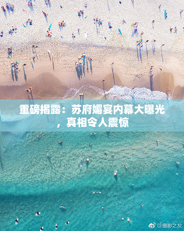 重磅揭露：苏府媚宴内幕大曝光，真相令人震惊
