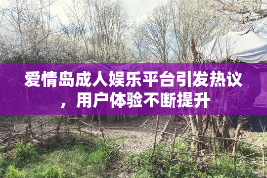 爱情岛成人娱乐平台引发热议，用户体验不断提升