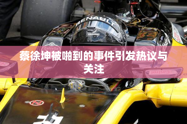 蔡徐坤被啪到的事件引发热议与关注