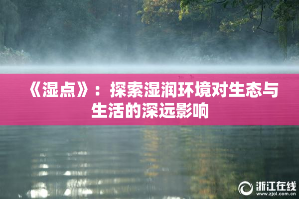 《湿点》：探索湿润环境对生态与生活的深远影响