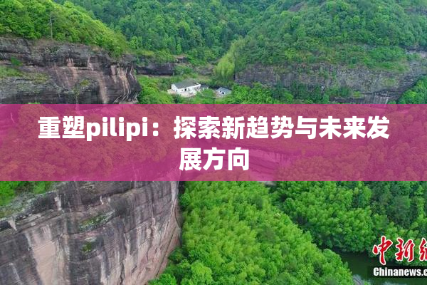 重塑pilipi：探索新趋势与未来发展方向