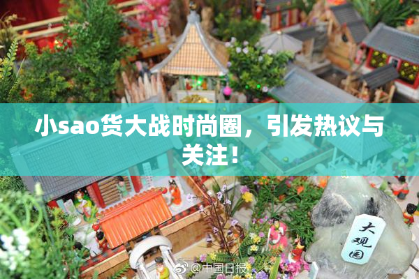 小sao货大战时尚圈，引发热议与关注！