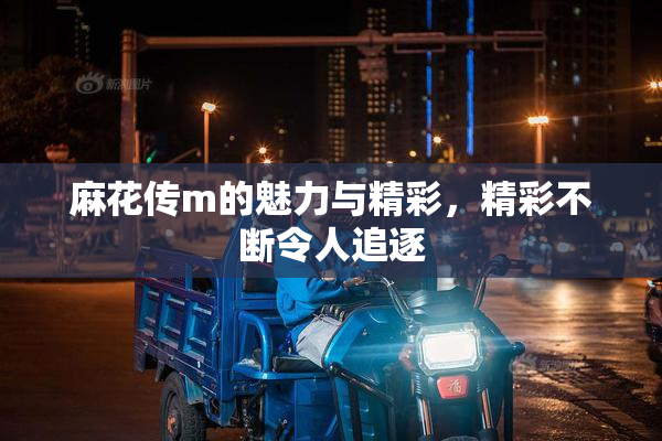 麻花传m的魅力与精彩，精彩不断令人追逐