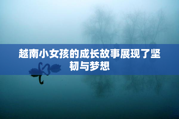 越南小女孩的成长故事展现了坚韧与梦想