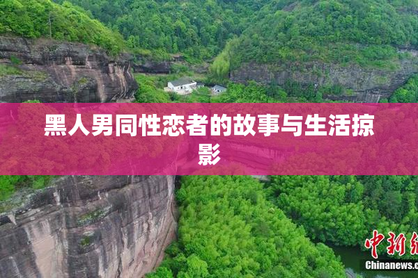 黑人男同性恋者的故事与生活掠影