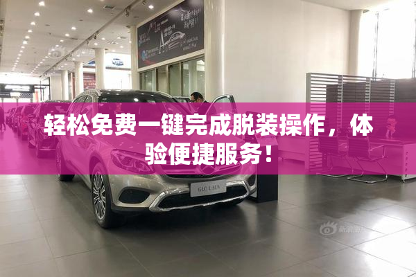 轻松免费一键完成脱装操作，体验便捷服务！