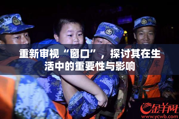 重新审视“窗口”，探讨其在生活中的重要性与影响